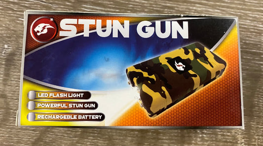 Camo Stun Gun with Flashlight