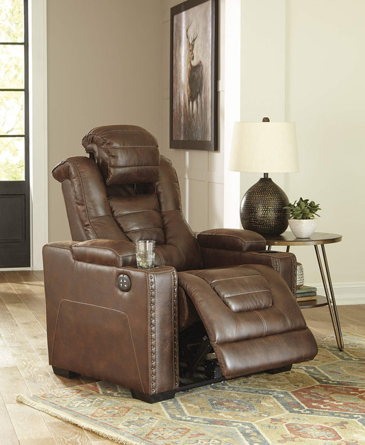 Owner's Box Dual Power Recliner