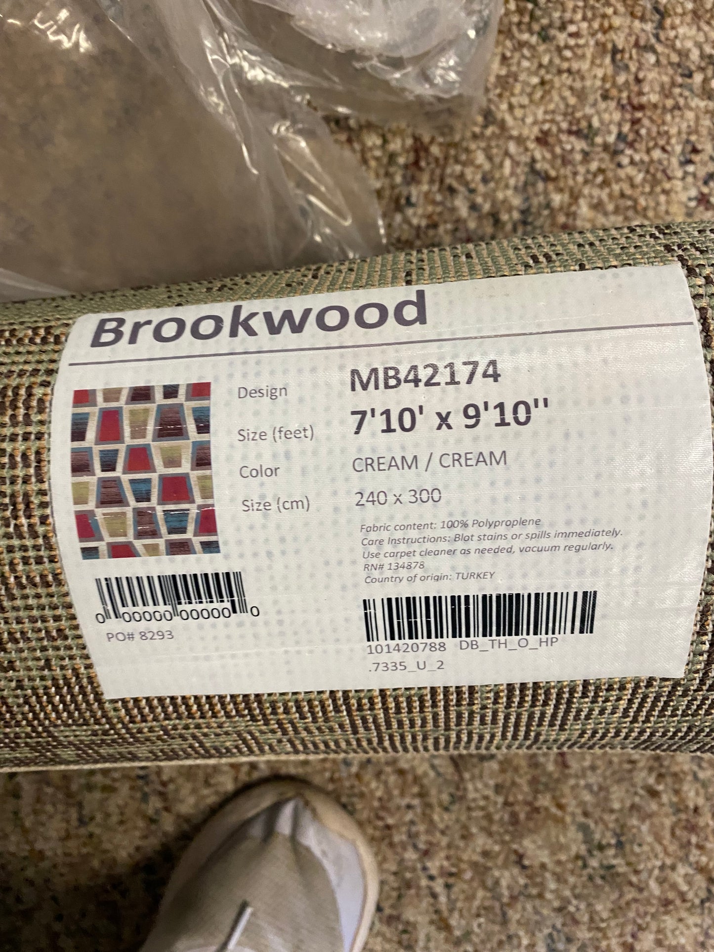 Brookwood 7’10” x 9’10” Area Rug