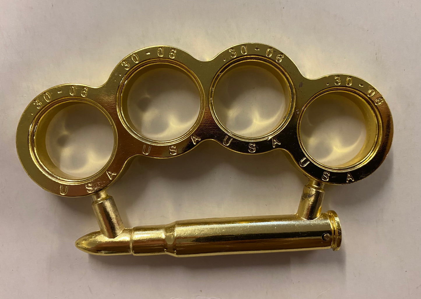 Brass Knuckles with Knife