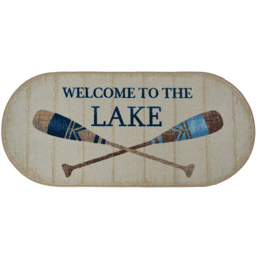 Welcome To The Lake Rug 20”x44”