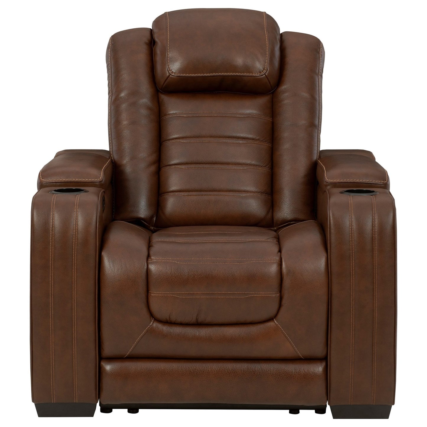 Backtrack Power Leather Recliner