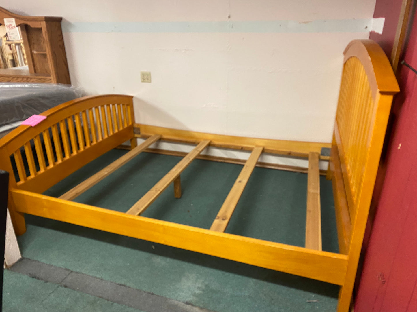 Used Wooden Bed Frame Queen Size